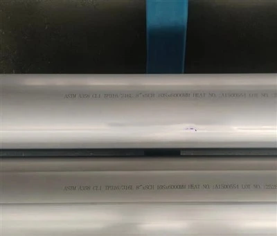 ASTM A358 TP316L Electric-Fusion-Welded Stainless Steel Pipe